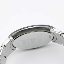 Pre Owned Rado Black Stainless Diastar Jubile 115.00625.3 Men's Wristwatch 35 mm