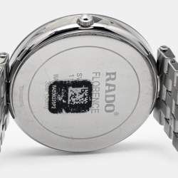 Rado Black Stainless Steel Florence R48870153 Men's Wristwatch 38 mm