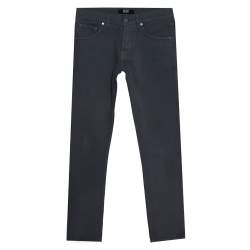 RAF by Raf Simons Shadow Grey Denim Distressed Slim Fit Jeans M