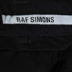 Raf Simons Black Wool Tailored Pants XL