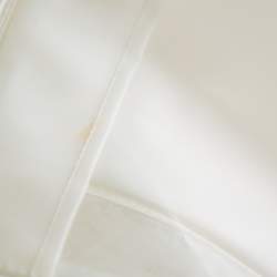 Rains Transparent Synthetic Waterproof Boxy Zip Front Jacket M