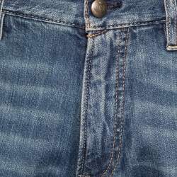 Pre Owned Ralph Lauren Navy Blue Denim Amberley Jeans L Waist 37" 