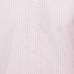 Ralph Lauren Pink Stripe Cotton Long Sleeve Shirt S