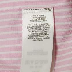 Ralph Lauren Pink Stripe Cotton Long Sleeve Shirt S
