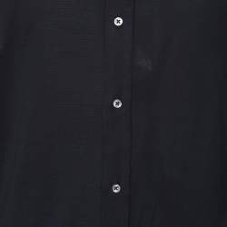 Pre Owned Ralph Lauren Purple Label Navy Blue Cotton Tailored Fit Long Sleeve Shirt XXL