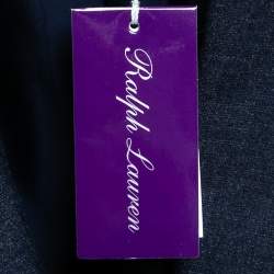 Pre Owned Ralph Lauren Purple Label Dark Blue Wool Tailored Blazer M