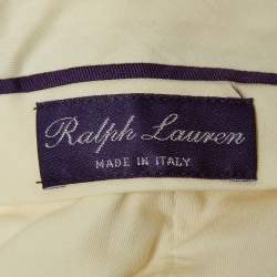 Ralph Lauren Purple Label Cream Corduroy Cotton Pants L