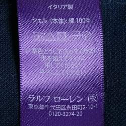 مملوكة مسبقًا Ralph Lauren Purple Label Navy Blue Cotton Pique Polo T-Shirt XXL