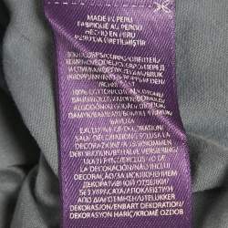 Pre Owned Ralph Lauren Purple Label Blue Jersey Crewneck T-Shirt XL