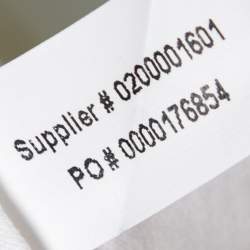 Pre Owned Ralph Lauren Purple Label White Cotton Slim Fit Trousers XXL Waist 38"