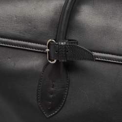 Pre Owned Ralph Lauren Black Leather Ricky 50 Weekender