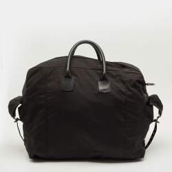 مملوكة مسبقًا Ralph Lauren Black Nylon Multi Pockets Duffel Bag