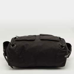مملوكة مسبقًا Ralph Lauren Black Nylon Multi Pockets Duffel Bag