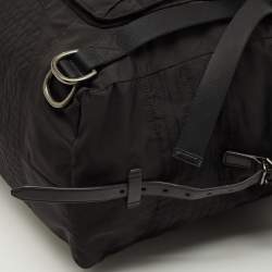 مملوكة مسبقًا Ralph Lauren Black Nylon Multi Pockets Duffel Bag