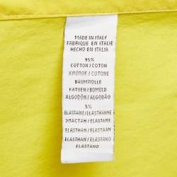 Pre Owned Ralph Lauren Yellow Cotton Long Sleeve Shirts M