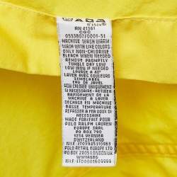 Pre Owned Ralph Lauren Yellow Cotton Long Sleeve Shirts M