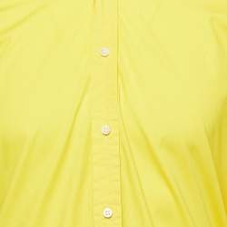 Pre Owned Ralph Lauren Yellow Cotton Long Sleeve Shirts M