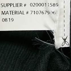 Pre Owned Ralph Lauren Black Corduroy Button Front Shirt L