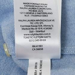 Pre Owned Ralph Lauren Blue Cotton Long Sleeve Shirt XXL