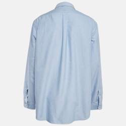 Pre Owned Ralph Lauren Blue Cotton Long Sleeve Shirt XXL