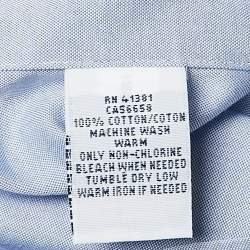 Pre Owned Ralph Lauren Blue Cotton Long Sleeve Shirt XXXL