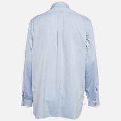 Pre Owned Ralph Lauren Blue Cotton Long Sleeve Shirt XXXL