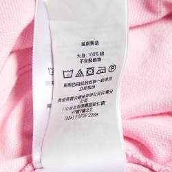 Ralph Lauren Pink Cotton Featherweight Mesh Button Down Shirt L