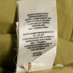 Pre Owned Ralph Lauren Green Cotton Classic Fit Shirt M