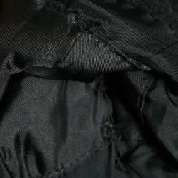 Pre Owned Chaps Ralph Lauren Vintage Black Wool Felt Double Breasted Coat XXL