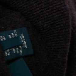 Pre Owned Ralph Lauren Purple Cashmere Knit V-Neck Sweater S
