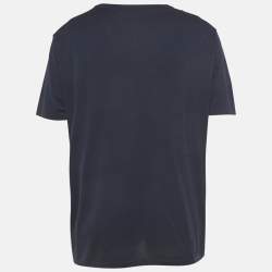 Pre Owned Ralph Lauren Purple Label Blue Jersey T-Shirt XL