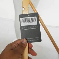 Pre Owned Ralph Lauren Blue Cotton Custom Fit Button Front Shirt M