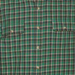 مملوكة مسبقًا Ralph Lauren Green Checked Cotton Long Sleeve Shirt XL