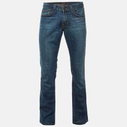 Pre Owned Ralph Lauren Black Label Navy Blue Denim 867 Jeans S Waist 34" 