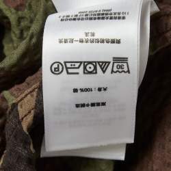 Pre Owned Ralph Lauren Multicolour Camouflage Print Cotton Seersucker Shirt L