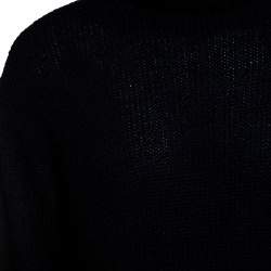 Pre Owned Ralph Lauren Black Cashmere Turtle Neck Long Sleeve Sweater XL
