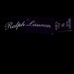 Pre Owned Ralph Lauren Black Cashmere Turtle Neck Long Sleeve Sweater XL
