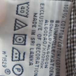 Pre Owned Ralph Lauren Monochrome Micro Check Cotton Button Front Shirt XXL