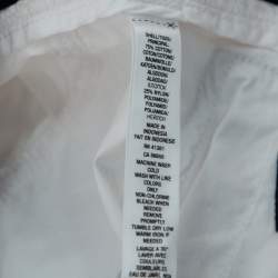 Pre Owned شورت رالف لورين أر أل اكس كارغو مزيج قطن أبيض مقاس وسط (ميديوم)