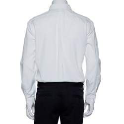 Ralph Lauren White Cotton Button Front Shirt S