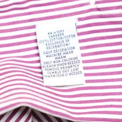 Pre Owned Ralph Lauren Purple Striped Cotton Button Front Shirt 3XB