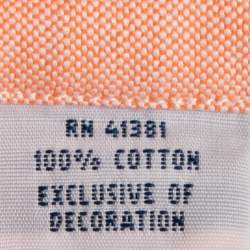 Pre Owned Ralph Lauren Peach Cotton Button Down Shirt XL