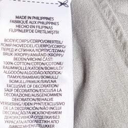 Pre Owned Ralph Lauren Chalk Grey Cotton Button Front Shirt 3XL