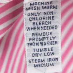 Pre Owned Ralph Lauren  Multicolor Striped Cotton Full Sleeve Shirt M