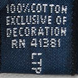 Pre Owned Ralph Lauren White Logo Embroidered Cotton Button Down Full Sleeve Custom Fit Shirt L