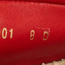 Pre Owned Ralph Lauren Navy Blue Denim Slip On Espadrille Size 41