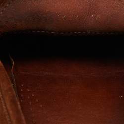 Pre Owned Ralph Lauren Brown Suede Penny Loafers Size 44