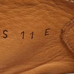 Pre Owned Ralph Lauren Brown Suede Ankle High Boots Size 44