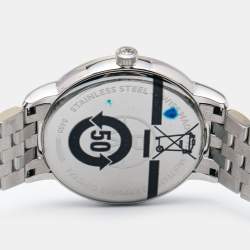 مملوكة مسبقًا Raymond Weil White Stainless Steel Toccata 5488-ST-0300 Men's Wristwatch 39 mm