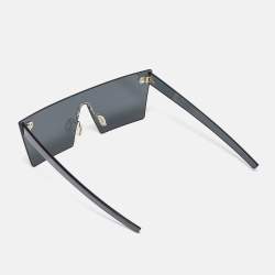RETROSUPERFUTURE Black UFR/AB6/R/2 Shield Sunglasses